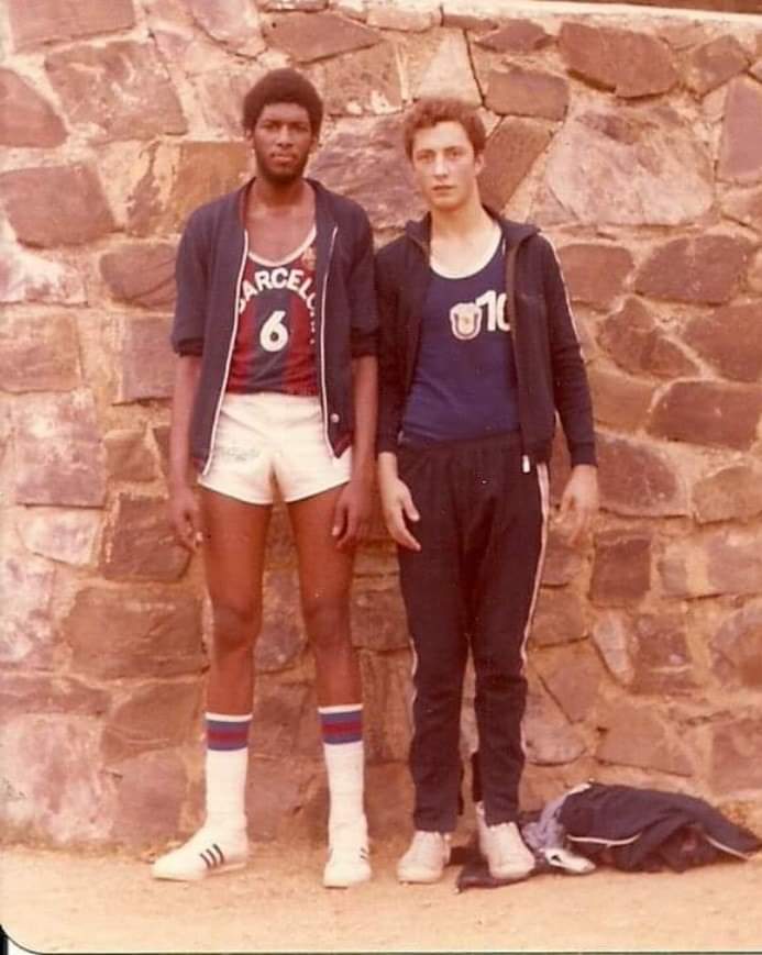 Campeonato de España junior #Huelva 1978 #ChichoSiblio y #EugenioMerino que es quien nos ha cedido la imagen.