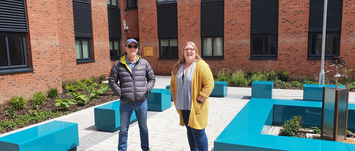 TorsionGroup's tweet photo. It was a sunny day in our Torsion Students site, Red Queen in Coventry. ☀️
Tommy Styles, Managing Director of Torsion Students and Red Queen Property Manager, Emma Field got a photo from the site visit.
#Studentaccommodation #TeamTorsion #DevelopConstructOperate https://t.co/ArWt8nE0aS