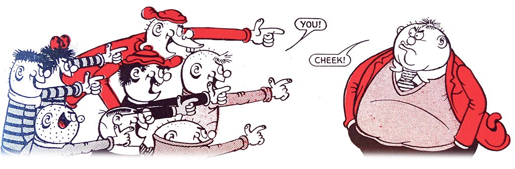 Goodbye Fatty. Hello Frederick Brown! 
<a href="/BeanoOfficial/">Beano</a>