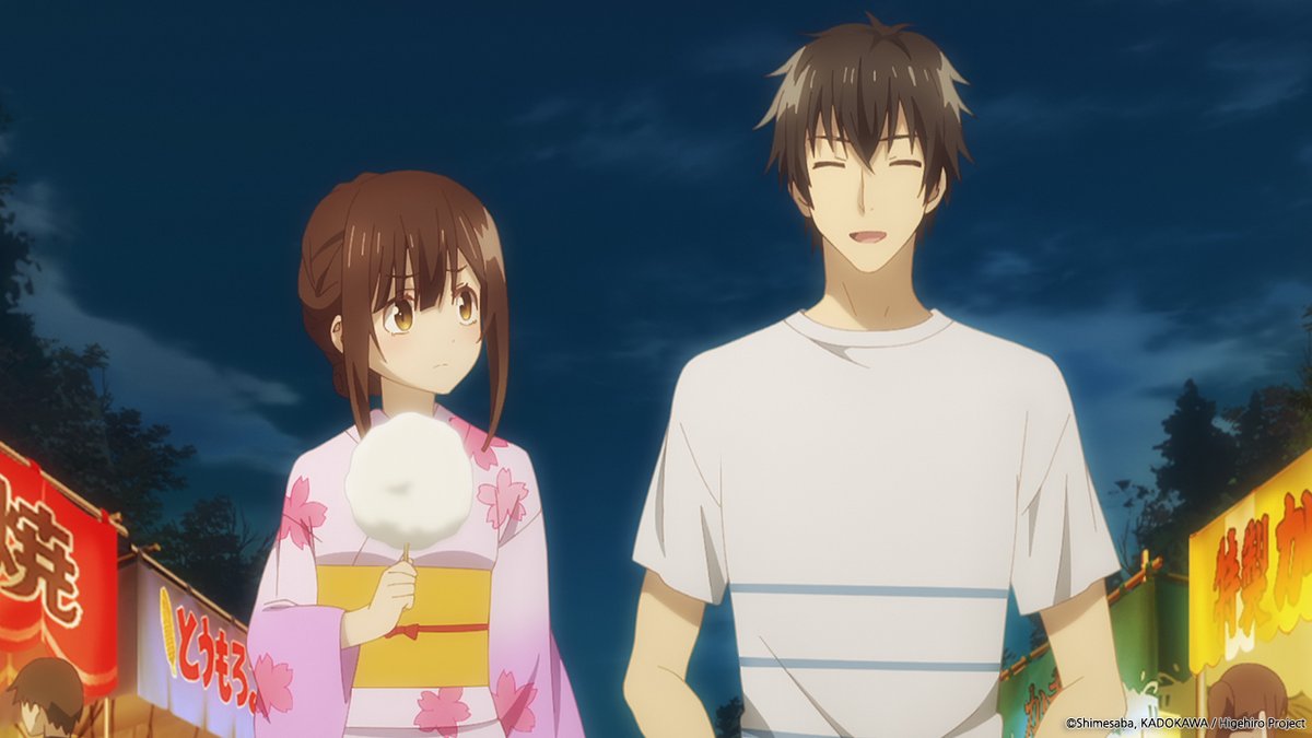 [애니플러스 5/27 00:30 방송 『수염을 깎다. 그리고 여고생을 줍다.』 8화 "여름 축제"] - 사유의 오빠 잇사의 등장으로 집으로 돌아가기까지의 유예...