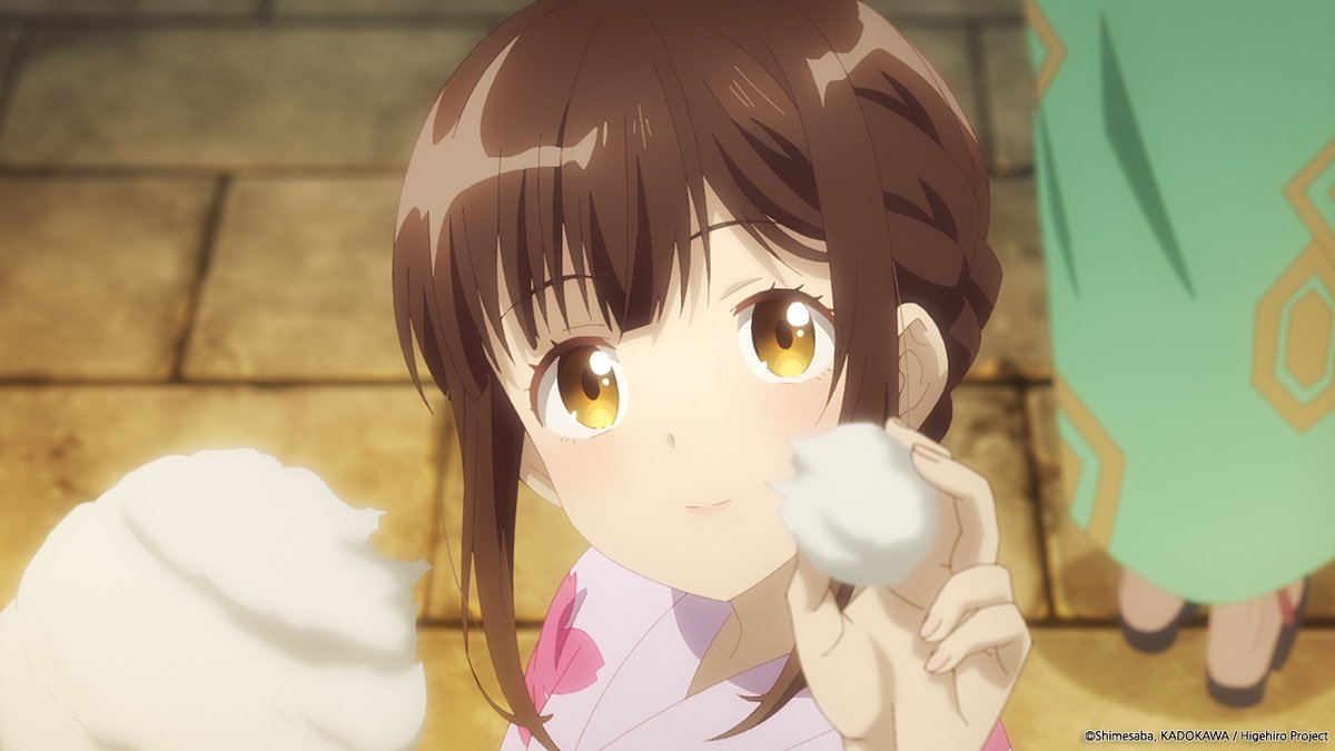 [애니플러스 5/27 00:30 방송 『수염을 깎다. 그리고 여고생을 줍다.』 8화 "여름 축제"] - 사유의 오빠 잇사의 등장으로 집으로 돌아가기까지의 유예...