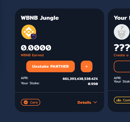 PantherSwap's tweet photo. The jungle is the place where the panther lives.

#BSC #BinanceSmartChain #Binance #DeFi #cake #YieldFarming #pancakeswap #PantherSwap 

⏰ Jungles will be released in ~ 2 days. https://t.co/hJHWMq4H3n