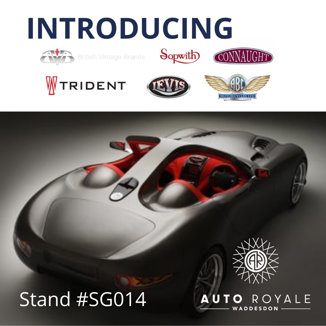 auto_royale's tweet photo. With a range of historic motoring and motorcycle brands in its portfolio, including Connaught, Levis, Trident and Sopwith, Bevan Davidson International brings to Auto Royale an exciting collection of its projects.  

#AutoRoyaleConcours #ConcoursDelegance #ClassicCarShow https://t.co/yRdn11b1JF
