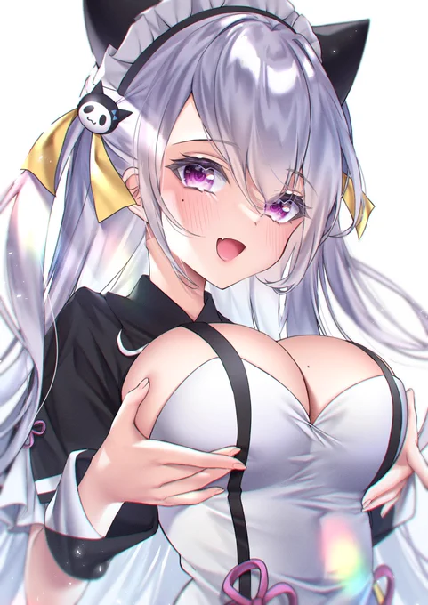 おっぱいをボインボインする天々ちゃん
#天々画 