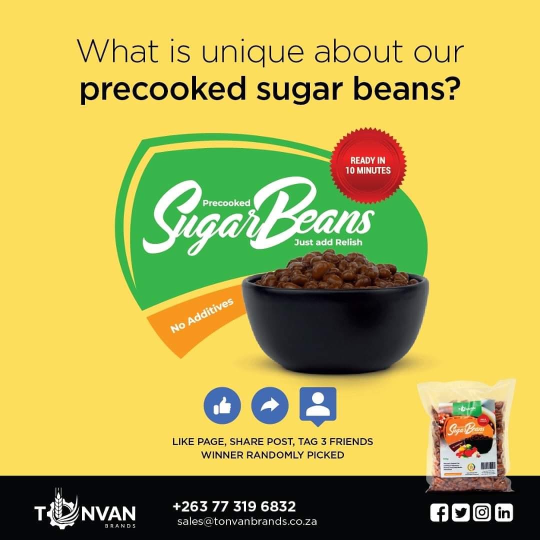 Tonvan_Brands's tweet photo. Here is to our last giveaway for the month. All you need to do is tell us what is unique about our precooked sugar beans?
Kindly click on the link to participate.
https://t.co/YNtvLpp8LW
#freebiewednesday #tonvanbrands #convenience https://t.co/DwgPdaqgS1