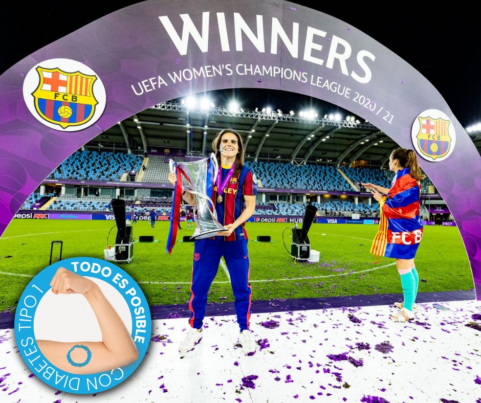 diabetes_CERO's tweet photo. Con #diabetes tipo 1, ¡todo es posible! 💪Escuchad las palabras de @apereira5 ⬇️⬇️

@FCBfemeni https://t.co/EjEXmtiAmL