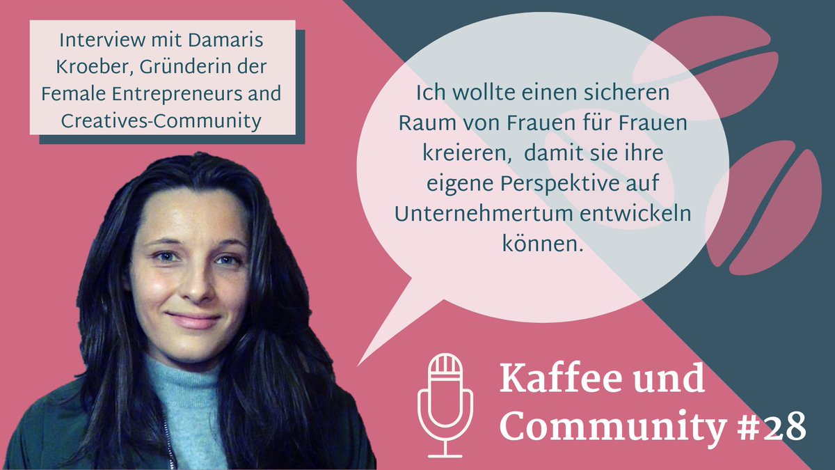 Damaris Kroeber hat aus einem Bedürfnis &amp; ohne großen Plan vor 3 Jahren eine Community gegründet, die heute 1400 Mitglieder zählt + mit 80 Meetups seit der Gründung enorm aktiv ist. Höre dir die ganze Geschichte hier an: denise-henkel.com/podcast