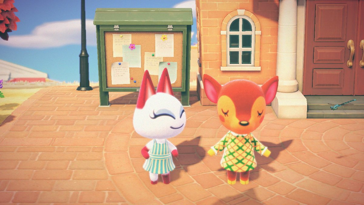 ACNH_Laura13's tweet photo. Cette complicité >>> #AnimalCrossing #ACNH #NintendoSwitch https://t.co/HINmzgZwx7