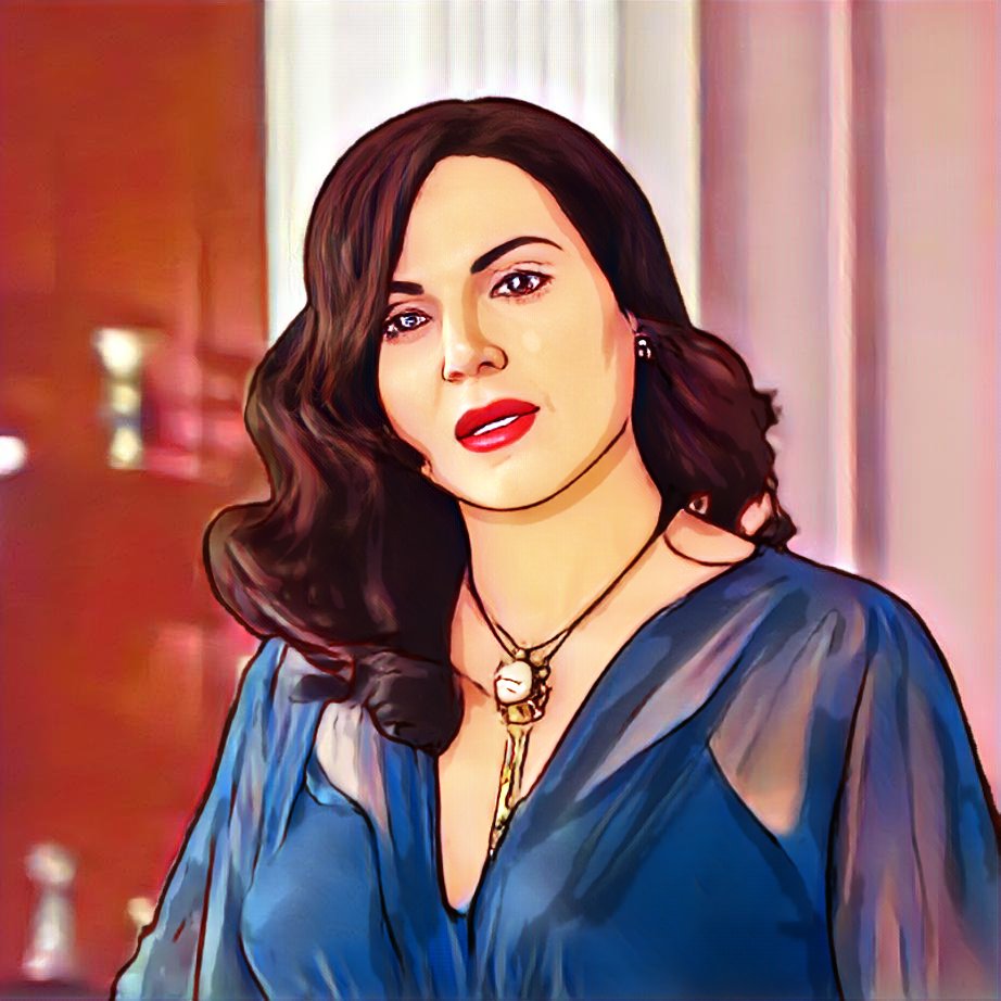 90Filippova's tweet photo. #WhyWomenKill @LanaParrilla 🔥😍 #ritacastillo #LanaParrilla #art https://t.co/qN308QM03F