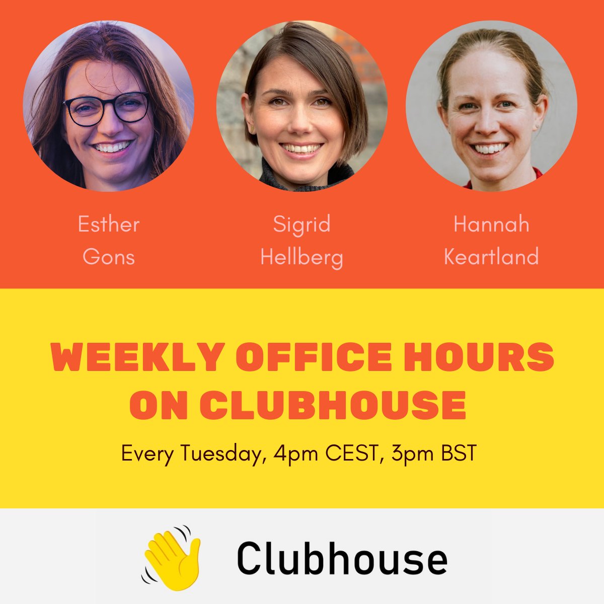 Doing #corporateventurebuilding? Ask questions about #innovationaccounting #changeleadership or anything else you are curious about. Join us on CH every Tuesday 16:00 CET w <a href="/sigridhellberg/">Sigrid Hellberg</a> <a href="/hannahkeartland/">Hannah Keartland</a>