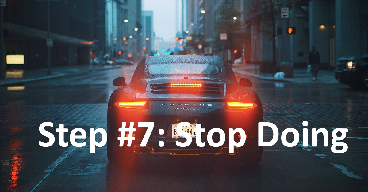 dreamdaredazzle's tweet image. Step #7: Create Your Stop Doing List. 
Average performers have a To-Do List. A-Players do Stop Doing lists. Note down all the activities you intend to stop doing until the end of the year.  
#stopdoing #focus #optimization #freedom