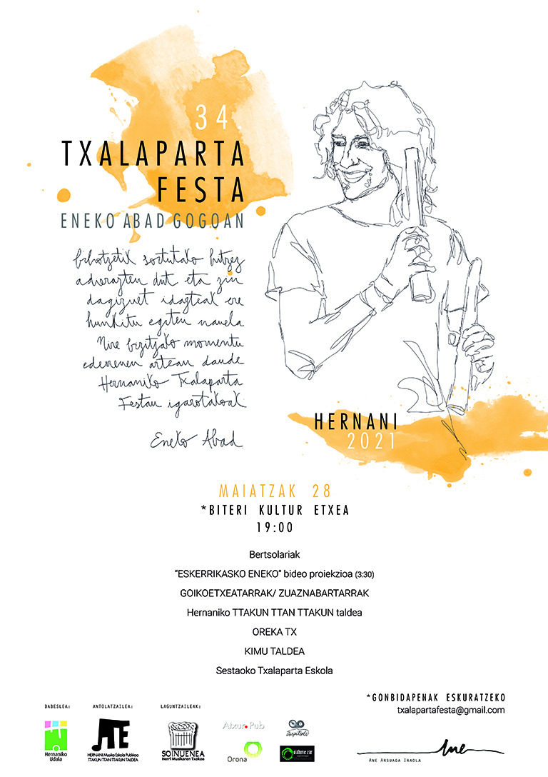 soinuenea's tweet photo. [SNN] 34. #Txalaparta Festa. #Hernani, 2021 - https://t.co/sYx0BB3Bni https://t.co/Q5OuU3qOnA