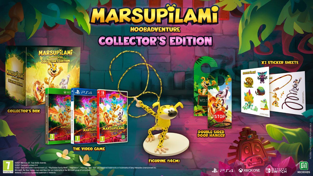 El videojuego Marsupilami: Hoobadventure! llegará en dos ediciones físicas