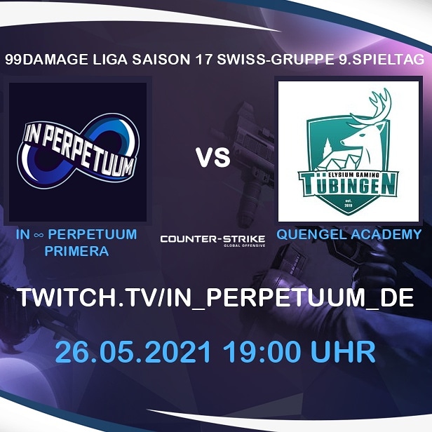 Heute geht es um alles

Schafft Primera heute den Aufstieg?

Am heutigen Mittwoch spielt das Mainteam von In Perpetuum gegen die "Quengel Academy".

Mehr auf inperpetuum.eu/news
