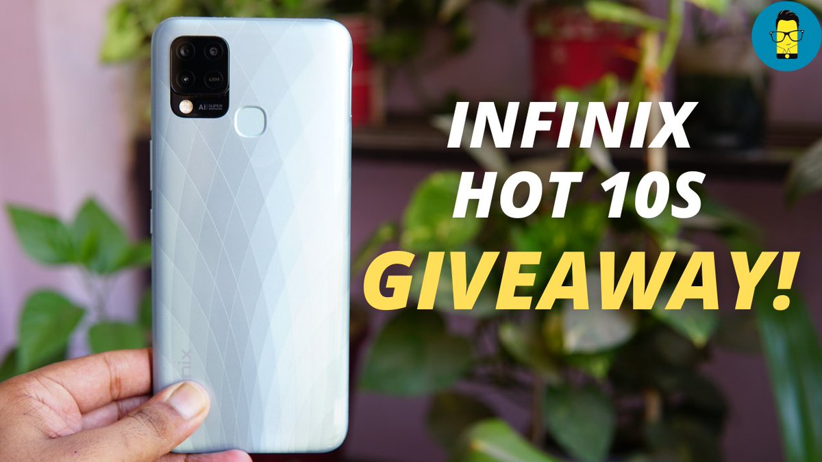 TheMrPhone's tweet photo. [हिंदी] Infinix Hot 10S GIVEAWAY!!! 🔥

🚨 Video | https://t.co/bkGf1uGVAw

By @NotABengali 

#Infinix #InfinixHot10S #Giveaway #MrPhone

@InfinixIndia https://t.co/FtRQ74th1s