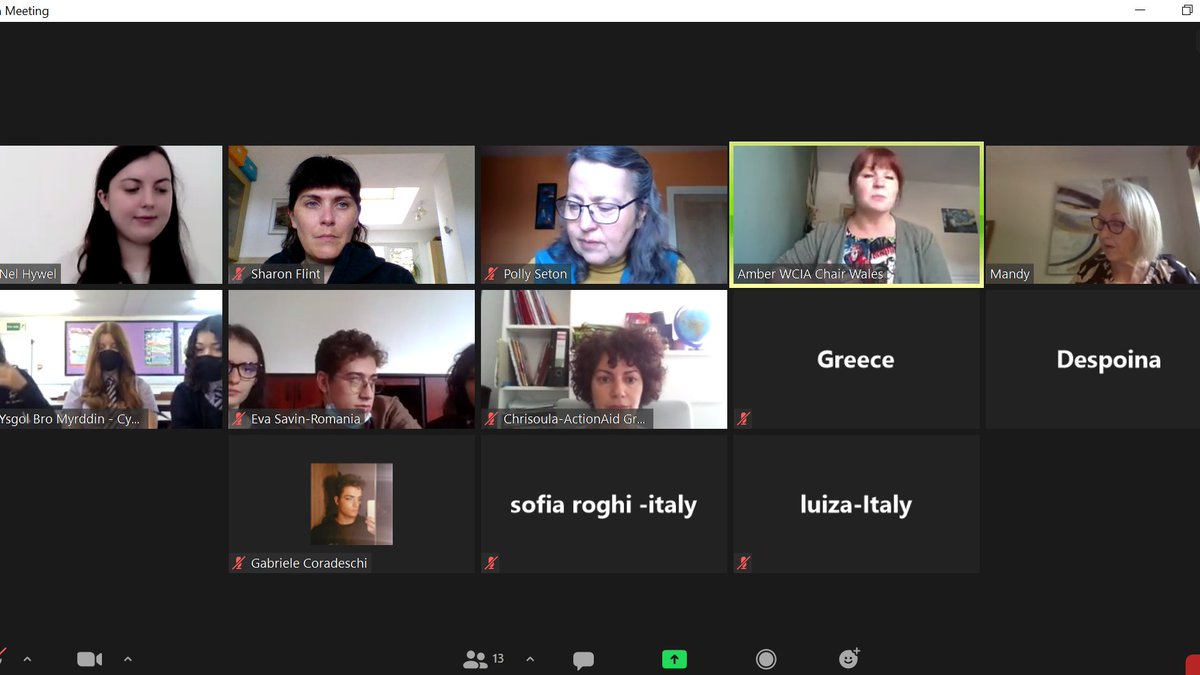 GoalWales's tweet photo. @YGGBM @WCIA_Wales @DolenCymru @wtgw2018 are live with students from Italy, Greece &amp; Romania for our #SDG16 debate event #SDGfortnight #walktheglobalwalk #internationalpartnerships @EU_Commission @DEARSupportTeam https://t.co/7swwBkqSxx