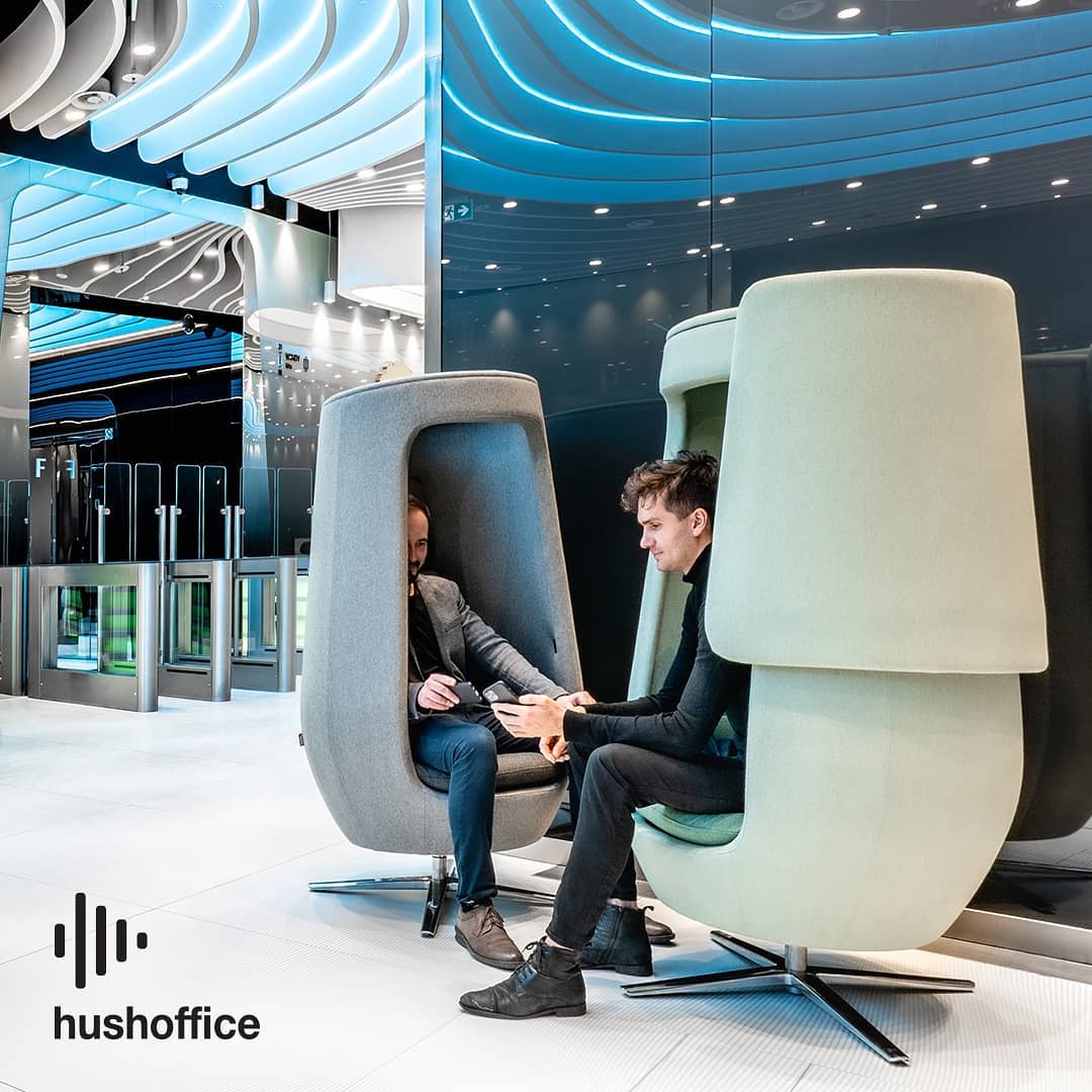 OnlineDesks's tweet photo. Being added to our website soon is this unique seating solution that can be used in a group collaboration setting or as a single use personal seating pod for quiet working and private calls! https://t.co/ZhSTZiWstS