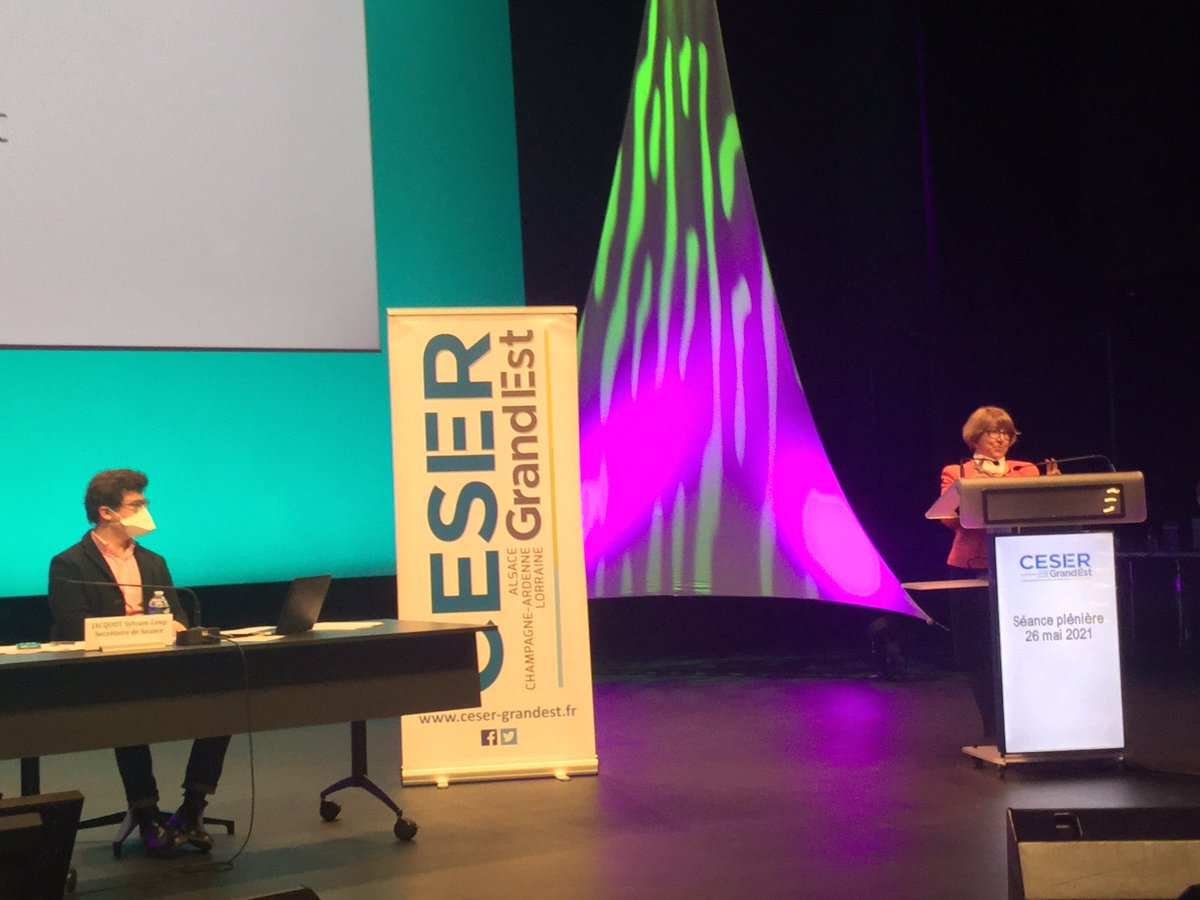 cesergrandest's tweet photo. #CESER @regiongrandest Marie-Claude Briet-Clemont élue à la Présidence ce matin, 1ère femme a exercer cette fonction depuis la création de l’assemblée des socioprofessionnels de notre région https://t.co/Lhune2S38S