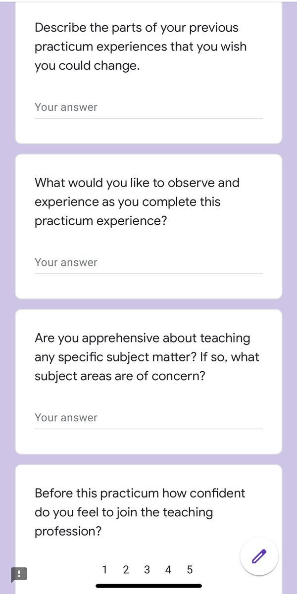 TeachInspire_au's tweet photo. I have a 4th year pre-service teacher joining me soon. This time, Iโve decided to try and use a survey to get to know them during our first meeting. What should I add or change? Happy to share the survey too #teachertwitter #aussieED #teaching #edutwitter #teachers #nswed https://t.co/cTfGXTA1VS
