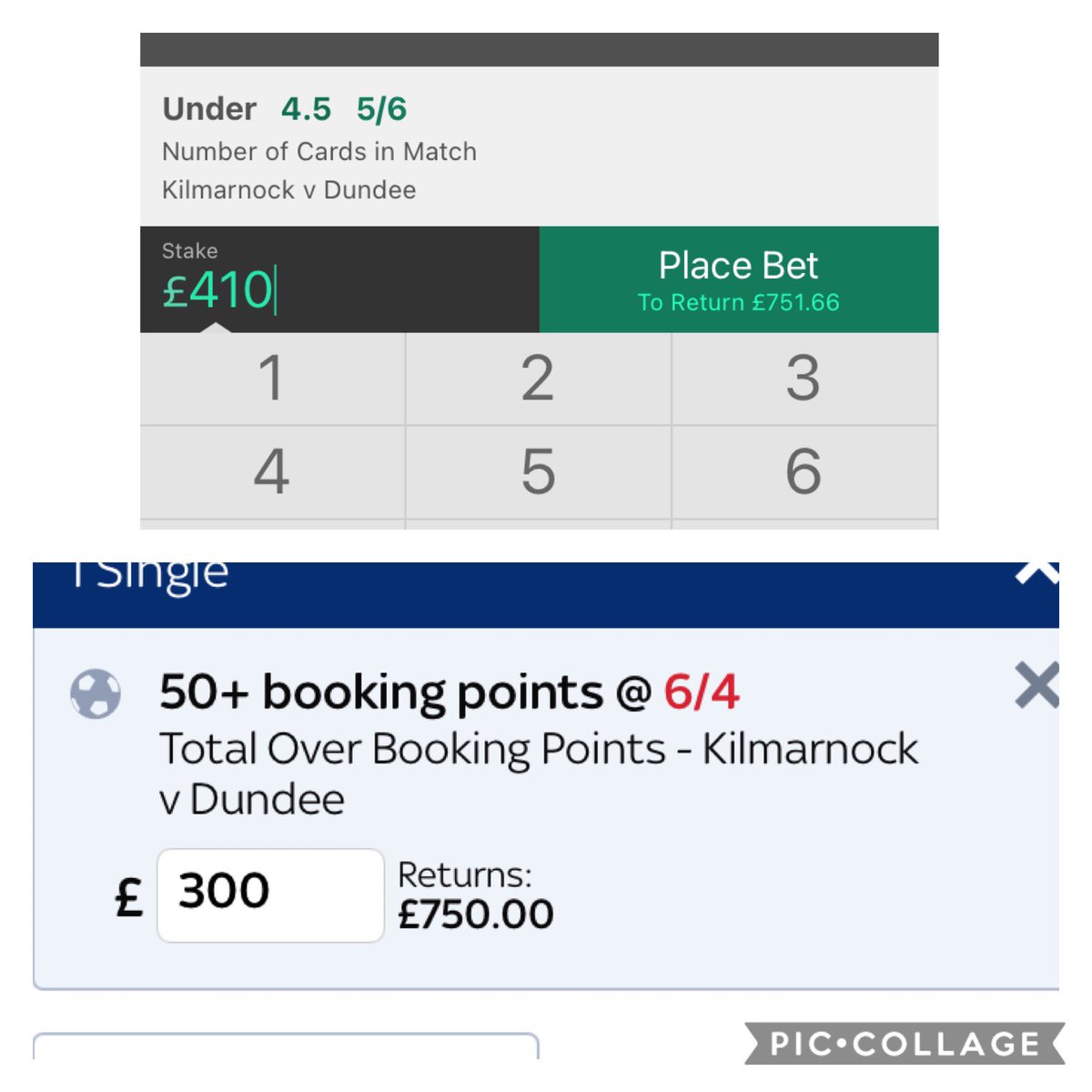 What a day Monday turned out to be !! Over 100 guaranteed risk free profit- who wants in the vip for June for the euros!