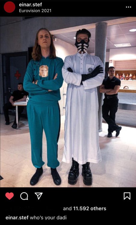 firebabygo's tweet photo. I just saw this one jjlblcds
#LEGENDS #hatari #dadifreyr #Iceland #escisl #ESC2021 #Eurovision2022 https://t.co/XezxHillr4