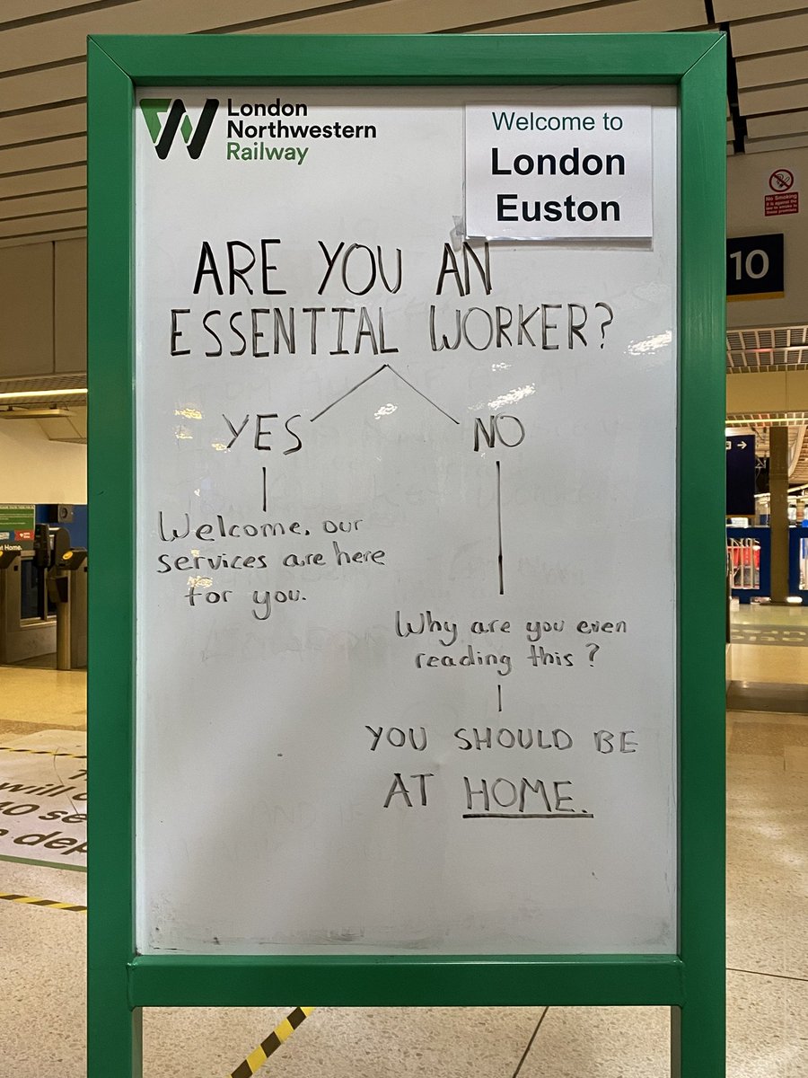 Not working from home tweet media