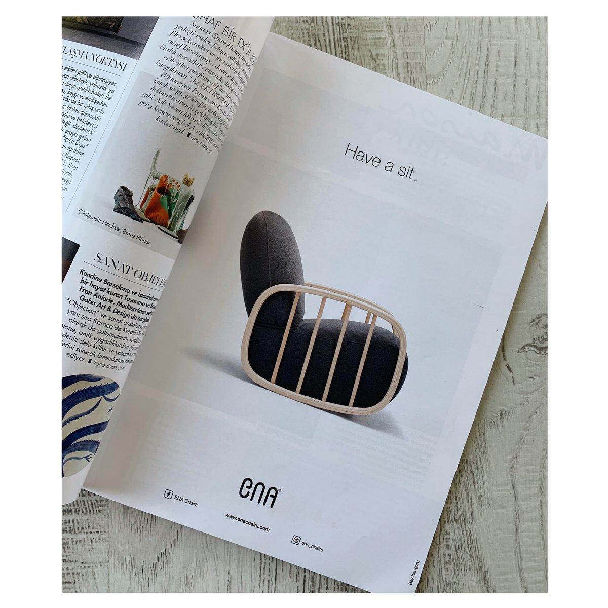 Have a sit.
Arkhe Ena açık rengi kadar antrasit rengi ile de çok sevildi. @marieclairemaisontr
#enachairs #chairs #manufacturer #woodworking #quality #bohointeriors #bohostyle #rockerstyle #interiordesign #magazine #sandalye #thonet #thonetchair #plywoodfurniture #plywooddesign