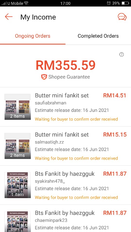 haezgguk's tweet photo. Hai Kak @OneulKim_ rasanya ni Kali ketiga dah buat paid review kan? Thank you sebab edit video cantikΒ² review dengan ikhlasπ€π
Dengan izin Allah ada order masuk harini je dah 22 order masukπ followers Kat shopee dari 434 terus 545! Ahh https://t.co/yRTZVx25Oo