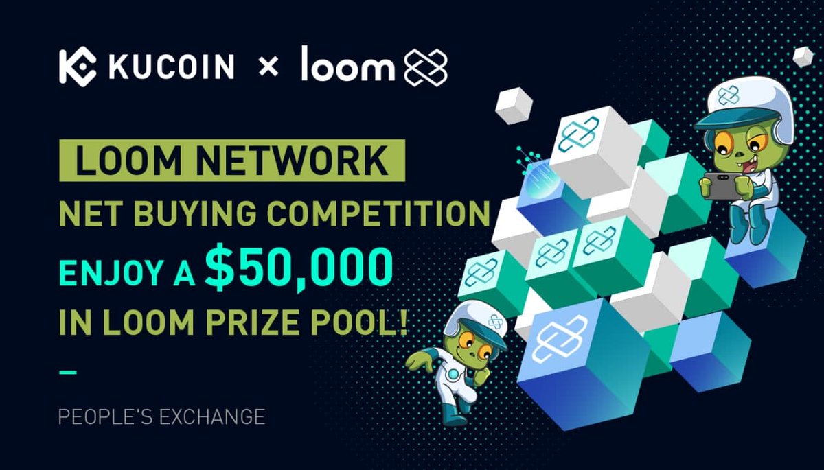 borsatellali's tweet photo. Kucoin borsasında 50.000 $ Ödüllü Loom Network Net Satın Alma Yarışması

Etkinlik Süresi: 26 Mayıs 2021 saat  13:00 ile 2 Haziran 2021 saat 13:00 arası

#Bitcoin @kucoincom @KuCoinTurkey https://t.co/gJNAyo4Gay