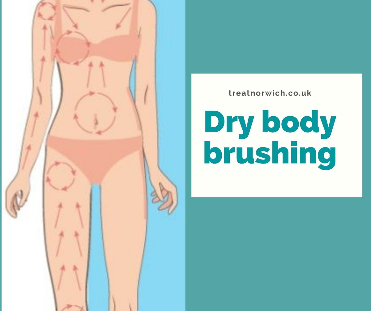 treatnorwich's tweet photo. The Benefits Of Dry Body Brushing
- Dry body brushing helps shed dead skin cells.
- Helps eliminate ingrown hairs.
- Helps shed dead skin cells and encourage new cell renewal, which results in smoother and brighter skin.
https://t.co/fppb3YKSa8
#drybodybrushing #bloodcirculation https://t.co/Zi1ERgiDAE