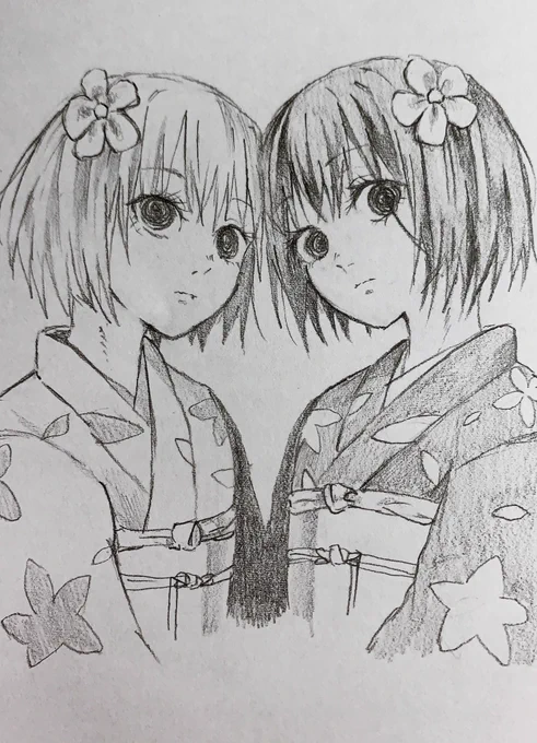 一子と二子
#イラスト  #鬼灯の冷徹 