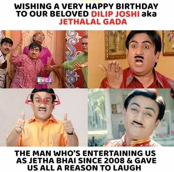 Happy Birthday Dilip Joshi!       