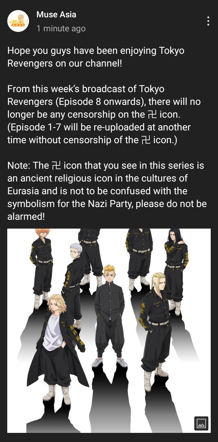 Tokyo Revengers anime censored in the Crunchyroll release