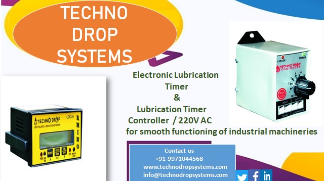 <a href="/TechnoDropSys/">TechnoDropSystems</a> Electronic Lubrication Timers and Controllers have huge demand in market with customized requirements for your manufacturing firm. bit.ly/3hGM1wz 
#suppliers #steel #TamilNadu #plasticindustry #Karnataka #Vizag #Chennai #Coimbatore #wednesdaythought
