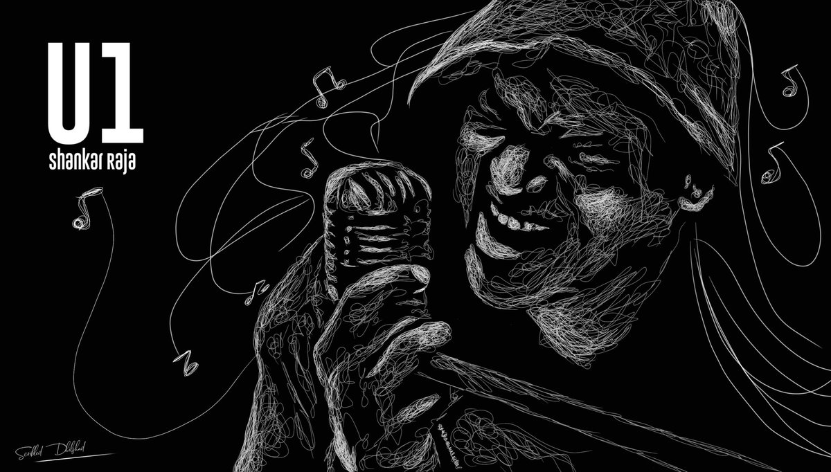 DhilshadOffl's tweet photo. Scrible Art 🖤 @thisisysr 
#scribleart #FANART #u1 #Yuvan #u1fans #Yuvan https://t.co/eiU7hKf5Gf