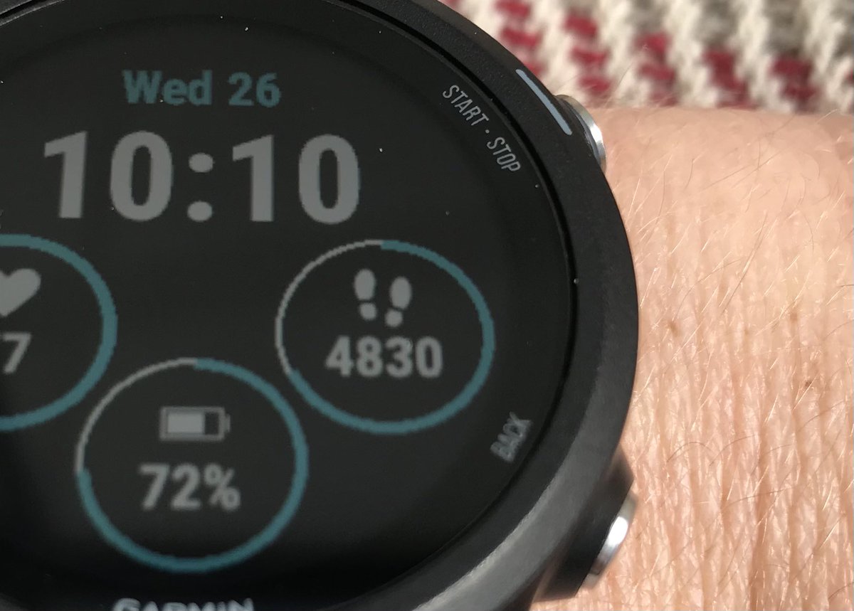 Natalie4Nature's tweet photo. My steps from the #schoolrun this morning. They will remain pretty much the same until pick up time. This #walk or #cycle time is precious to me during the working week. #activeschoolrun https://t.co/3HtB3YtJdr
