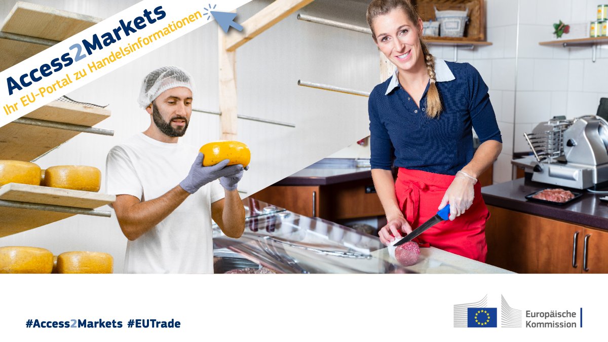 Welche Unternehmen profitieren von #EUTrade-Abkommen? Alle Arten: große und kleine, neue und alte. Lesen Sie, wie Unternehmen unter anderem mit der Unterstützung des EEN auf internationalen Märkten erfolgreich sind. 
#Access2Markets 👉bit.ly/3tuAUwi 

#eencanhelp