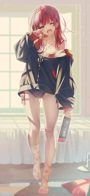 #マリンのお宝 
おねむせんちょ。 