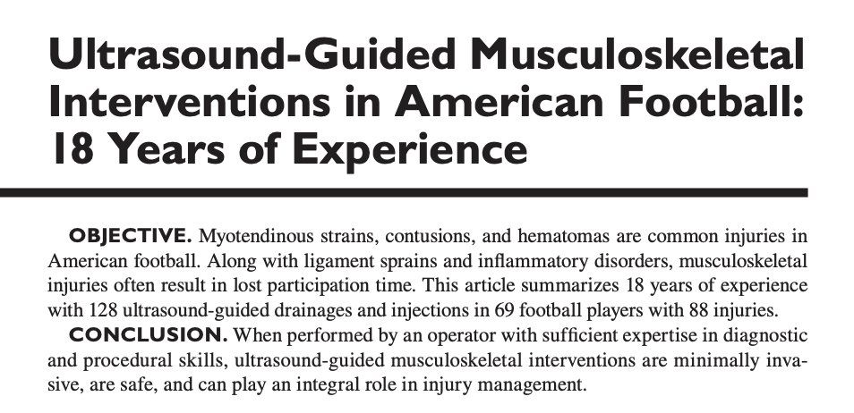 ETF_IRtrainees's tweet photo. IR and sports!🏅 Check out this article to find out what role US-guided interventions can play in the sports injury management. #topicofthemonth #MSKinterventions
https://t.co/9TqRGN61Gw https://t.co/OOxk2Ea7gQ