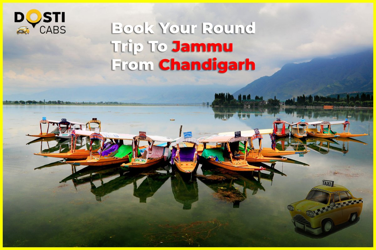 Customers can book a cab in Chandigarh to Jammu cabs with ease. 
You can either book through the website dosticabs.com or by giving us a 
call at +91 7500450008 on our 24X7 customer service number.
The booking process is transparent, intuitive and easy.