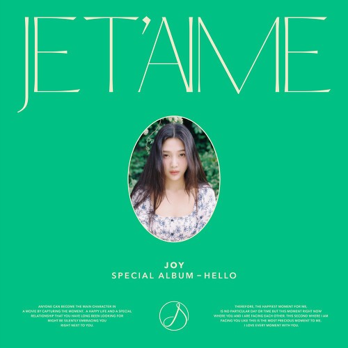 yerimese's tweet photo. Je T′aime - 조이 (JOY) - 들어보세��.

https://t.co/omgA5fFnSw

by Melon https://t.co/Lb1e0mpc3o
