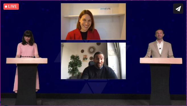 PhysAstroEd's tweet photo. 🥳Congratulations to Dr Tiffany Wood and Dr Vincent Martinez who received the IBioIC #EDGE17 award at the #ScottishEDGE competition  for their work as part of start-up @Dyneval.

👉https://t.co/9shmfRmknM https://t.co/tss2bSEUHj