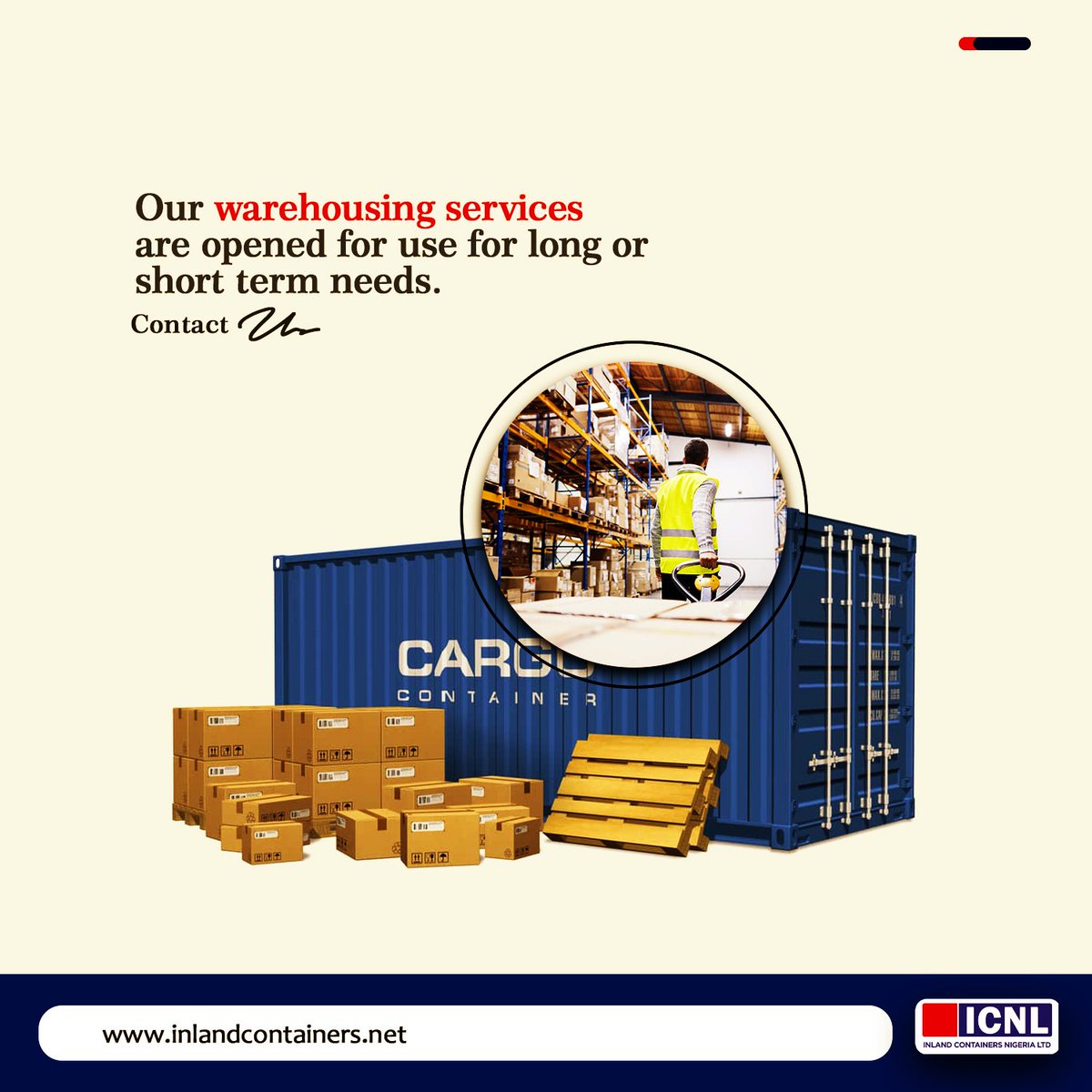 Iris3603's tweet photo. We have a broad network of warehousing and business partners. This cordial relationship helps us offer dedicated safely warehousing section.
#cargo #icnl #shipping #marines #transportation #logistics #inlandcontainers #clearing #forwarding #frieght #warehousing #storage https://t.co/yoFNPFhP0Z