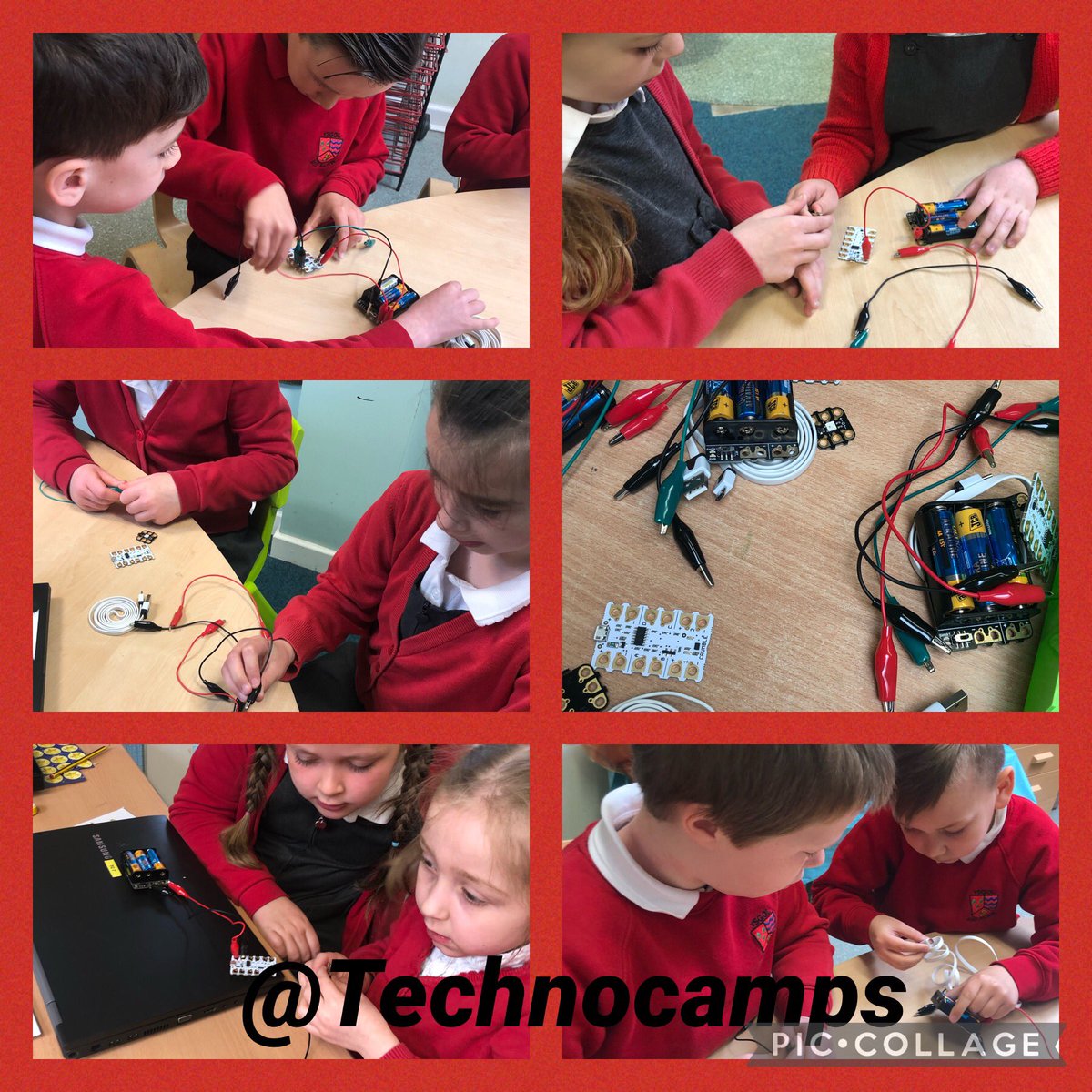 Ysgolbodalaw's tweet photo. Dosbarth Branwen a Blodeuwedd yn mwynhau arbrofi- Gweithdy ‘Crumble’ @Technocamps_BU @EESWSTEMCymru @ysgolycreuddyn #adeiladu #arbrofi #wythnosSTEM https://t.co/Y24VtWRLMB