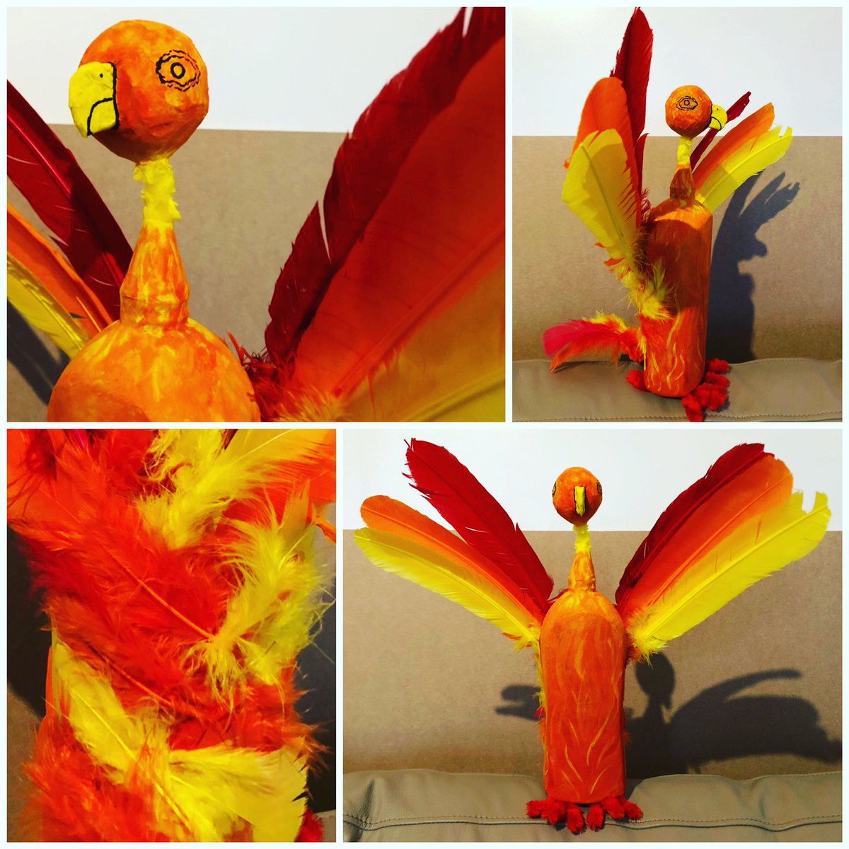 hayleycompass's tweet photo. Meet Phoenix! She’s been a great reminder of how creating puppets can be fun and highly therapeutic… plus you get to play with them afterwards!

#Puppets #Dramatherapy #CreativeHealing https://t.co/mp7UI2e8eH