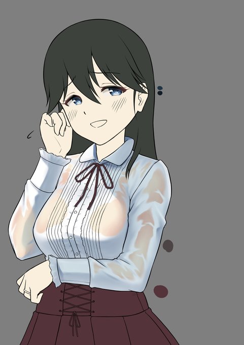 |ω・)つ(濡れ透け表現が上手くいかなくてドツボにはまってるんだぜ) 