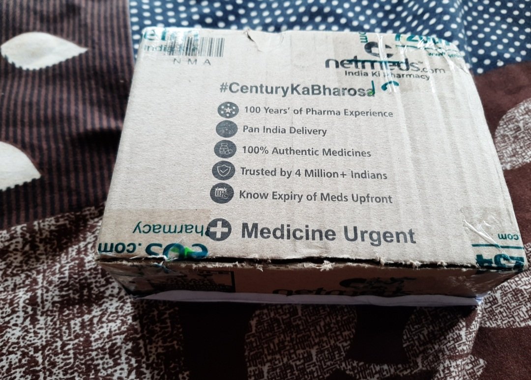 Akshsy07's tweet photo. @schwackattack77 #bycott_netmeds 
Received temper packet
Received wronge medicine https://t.co/XC4XJz7Pd7