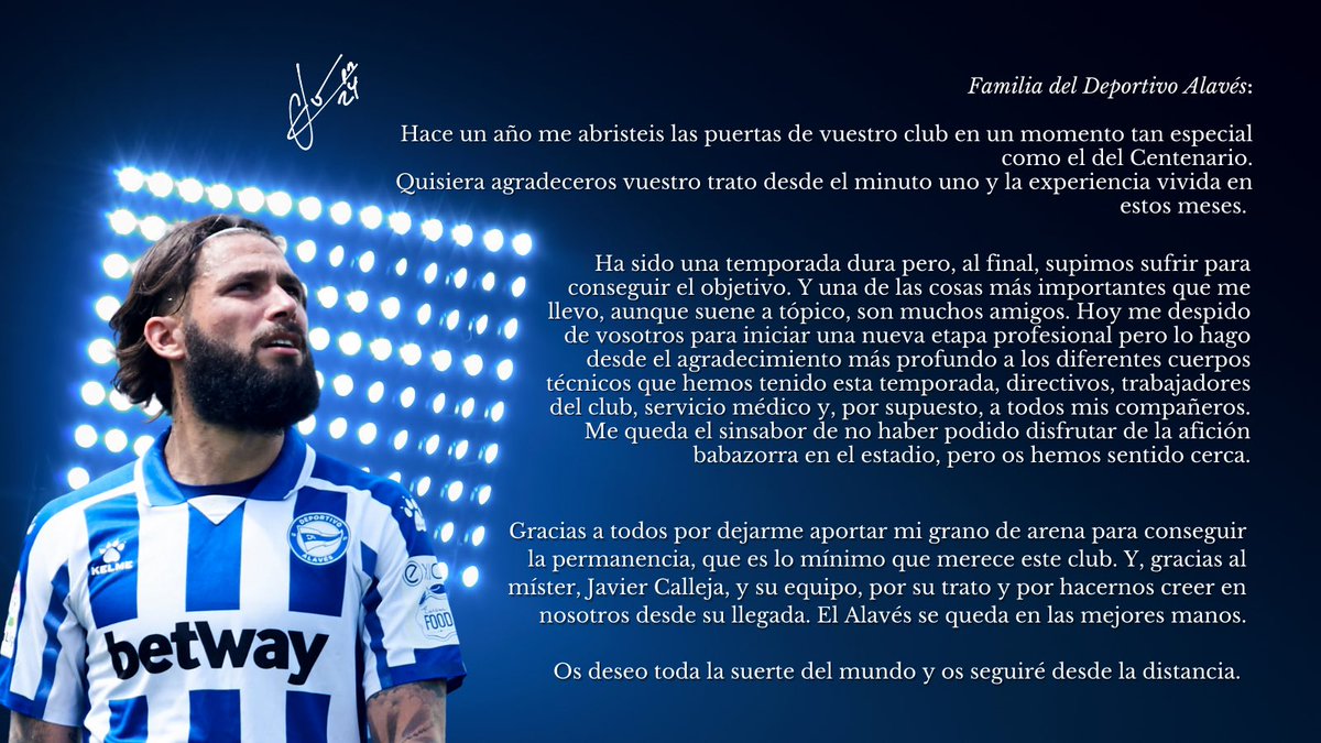 Gracias 🔵⚪️ <a href="/Alaves/">Deportivo Alavés</a>
