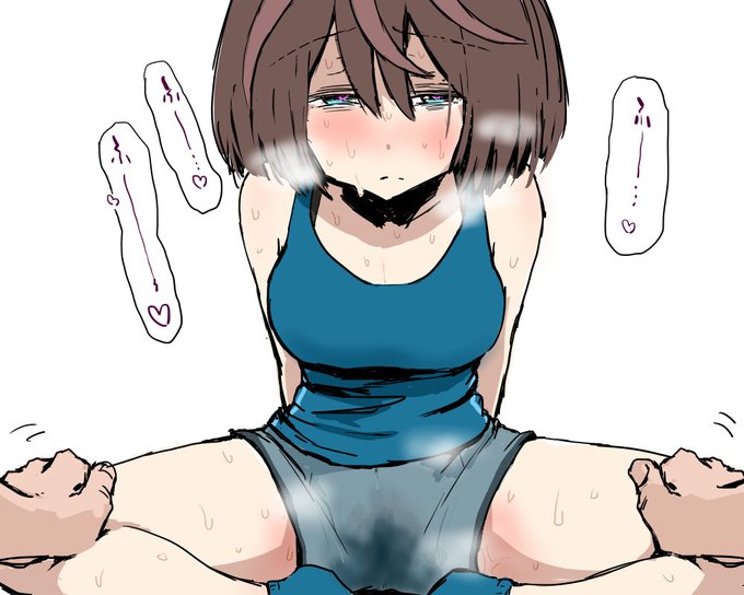 執拗な股関節のストレッチで柔らかくなってしまうラトカちゃんです。 