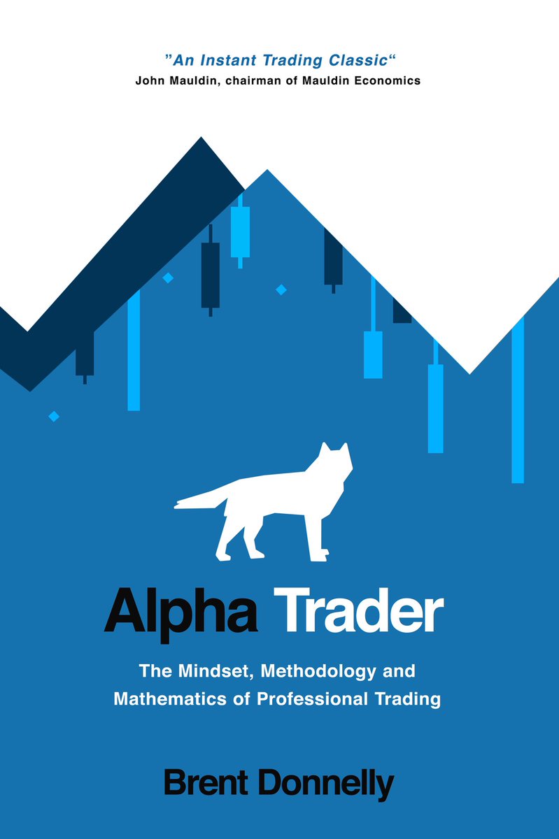 donnelly_brent's tweet image. My new book is out!
Alpha Trader: The Mindset, Methodology and Mathematics of Professional Trading
25 years of trading and writing experience, distilled down into one highly-readable, mind-expanding book. Foreword by @EpsilonTheory. Enjoy!
Buy it here: amzn.to/3hTErRs